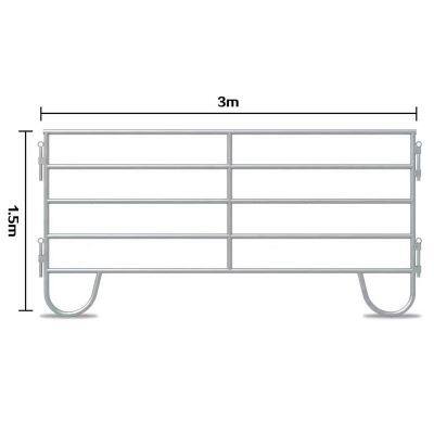 Corral redondo para caballos, panel de ganado, paneles de establo para caballos, corrales redondos