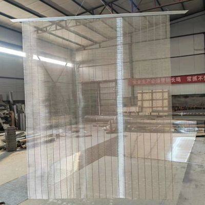 Industriebau Außenwände; architektonisches metallenes Dekorationsgitter; Metallgitterdecken, -teilwände und -vorhänge für Hotelwände