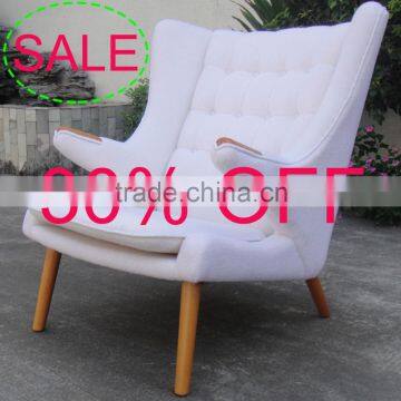 Classic Upholstered Chaise PAPA Bear Chair photo-3