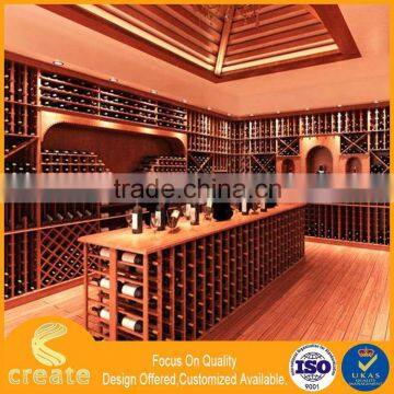 Artificial Granite Luxury Electric Wine Cabinet Led Light Wine Rack Wine Display Cabinet photo-6