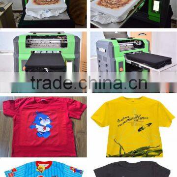 A3/A4 Size Flatbed Hot Sale Digital Garment Printing Machine for Tshirt Printing Good Quality photo-5
