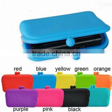 new arrived stylish fashion silicone wallet with zip closure