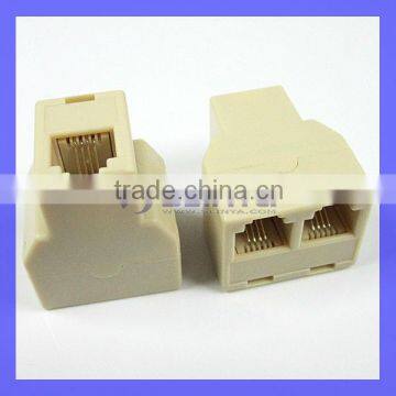 Adapter rj11 to jack RJ11 Modular Telephone Adapter Female to Female