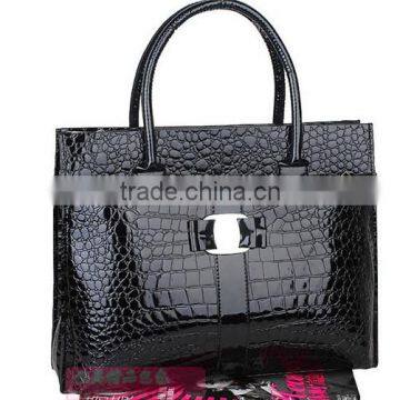 New vintage crocodile branded handbag for women fashion tote bag