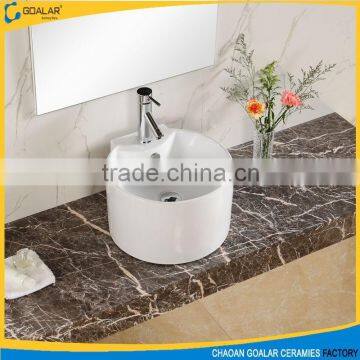 Ceramic Art Basin Wash Basin Round Deep Sink