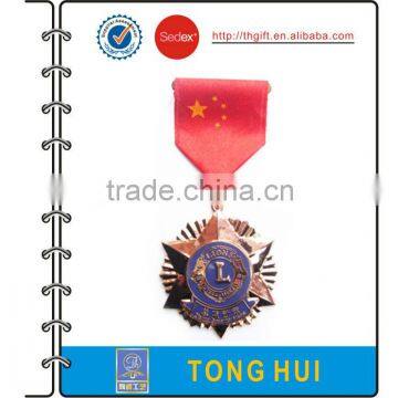 Custom metal award medal with zinc alloy