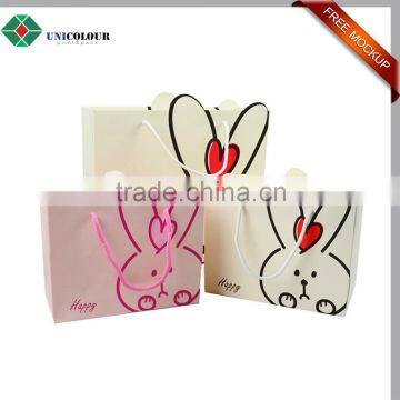 Custom Cute Logo Foil Lined Paper Bags for Children photo-4