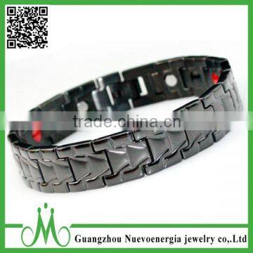 Fashion energy bracelet for men stainless steel bracelet