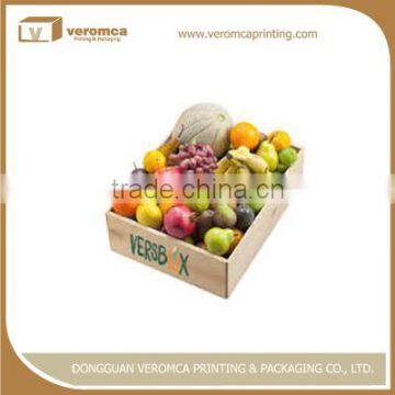 Brand new wooden box for fruit and vegetable
fruit packing box