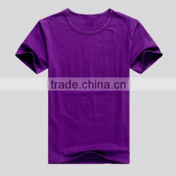 Blue pure color boys t shirt plain kids t-shirt short sleeve children tshirts manufacturer