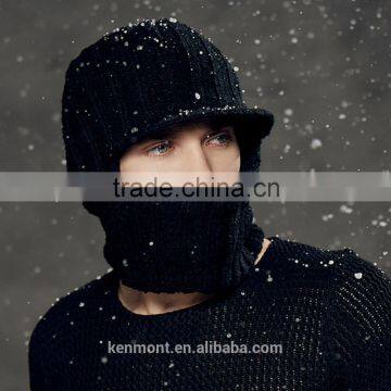 Male fashion custom free knit pattern for hat earflaps on sale