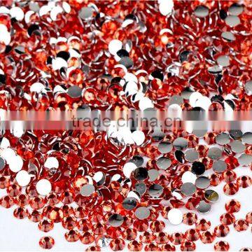 Environmental friendly DIY Nail Art Rhinestone Resin stones,flat back foiled rhinestone