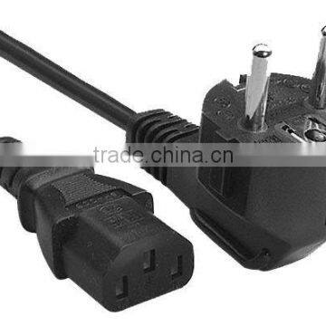 power cord with ICE13 plug extension cord