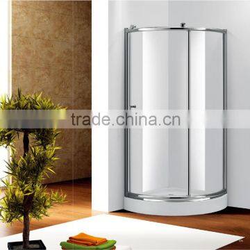 Portable Corner Sector Fiberglass Shower Cabins Readly Made Tempered Laminated Glass Shower Enclosures Hotel Bathroom Equipment photo-3