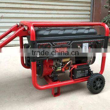 6.5kw SSC(strong starting current) gasoline generator can drive a 4.4kw motor/4 pieces AC EPA/GS/CE/SONCAP approved