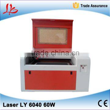 laser cut machine LY CO2 6040 Laser Engraving Machine 60W tube