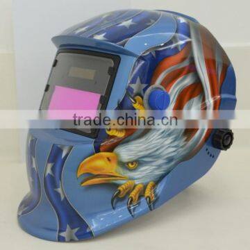 Eagle and Flag Welder Face Mask Auto Darkening Welding Helmet