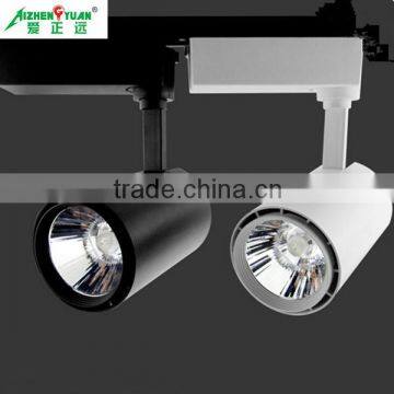 Cob led track light aluminum housing with 3 years warranty