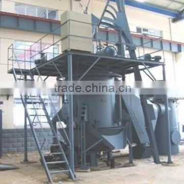 Double stage coal gasifier plant