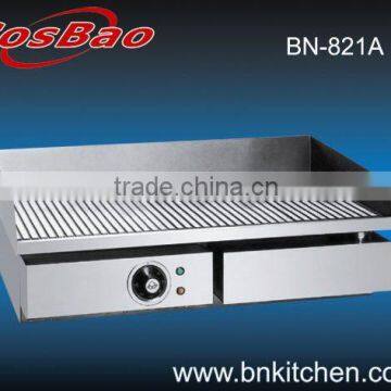 Table Top Grill and Griddle (Grooved Plate) BN-821