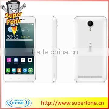 5 inch MTK6582 quad core smart phone, ultra slim design with dual SIM standby smart phone