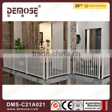 Portable aluminum railing stairs