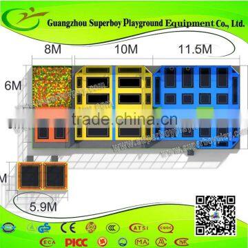 China Supplier Commercial Kids & Adults Use Trampoline Indoor Mini photo-3