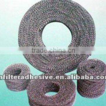 Oil and gas separator filter mesh