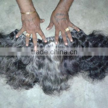 Unprocessed Raw Bulk Hair