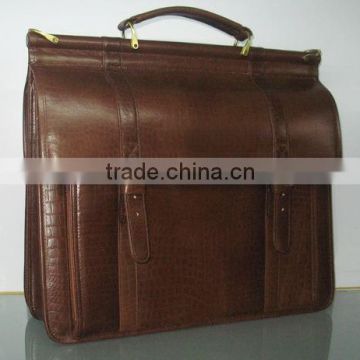 High great quality Leather laptop briefcase