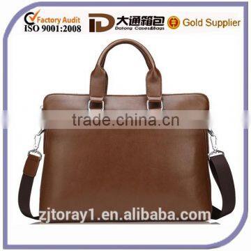 High Quality Used Leather Briefcase For Lawyer