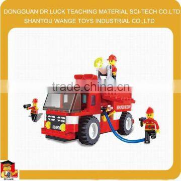 fire fighter block fire-fighting equipment science toys