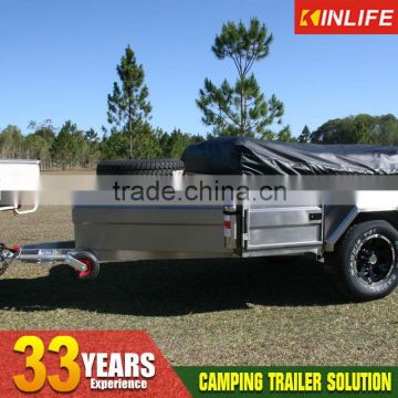 Off Road Camping Trailer Tent Camping Car With Kitch