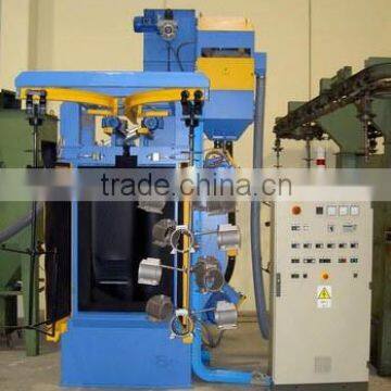 Double Hook Hanger Hoisting Type Sand Blasting Machinery/Wheel Blasting Machine photo-5