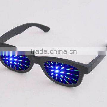 new model logo design diffraction glasses plastic