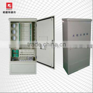 24,48,96,144,576 core wall-mount optic fiber cross connect cabinets outdoor distribution box