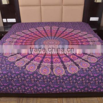 Ethnic Doona Blanket Cover Indian Mandala Duvet Cover Boho Quilt Cover Throw