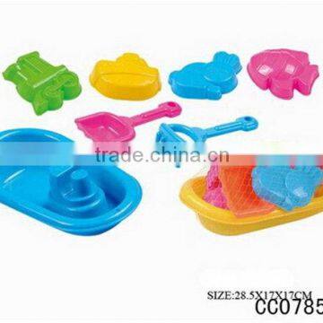 Good quality professional plastic summer sand beach desk set toy