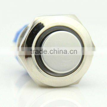 F0277 19mm LED metal push button pushbutton switch latching