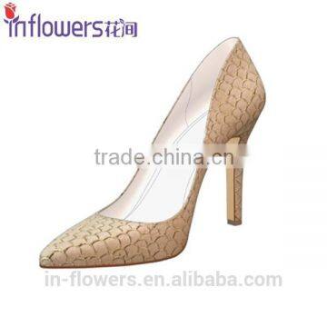Fishskin Leather Wholesale High Heel Shoes photo-6