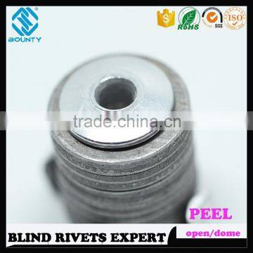 HOT SELLING OPEN END FACTORY ALU/ST BLIND PEEL RIVETS photo-2