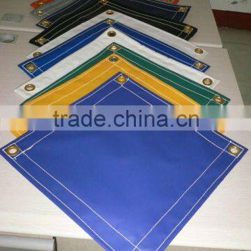 high tensile strength PVC tarpaulin with eyelet