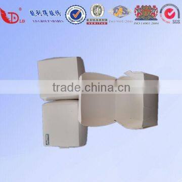 Custom white papercard fast food packing box