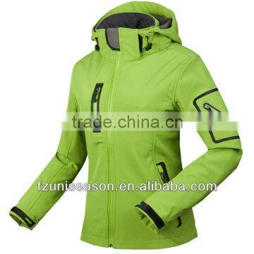 Green Woman Soft Shell Jacket