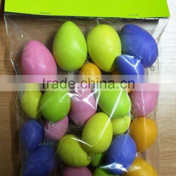 Plastic Easter Celebration Egg Plastic Fillable Easter Eggs Colorful Plastic Easter Eggs