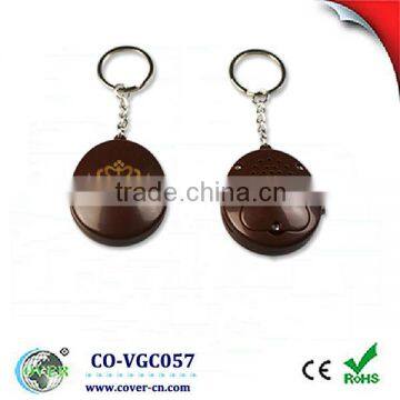 Voice recording Keychain/promotional keychain/music keychainfor good gift