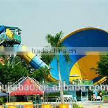 Children's Favorite Amusement Fiberglass Trumpet Water Slide