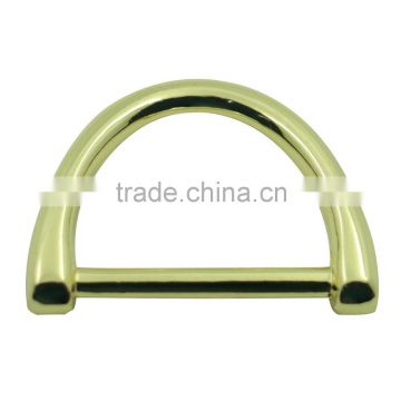 wholesale eco-friendly brass 26mm 1 inch metal d ring belt buckle for bags