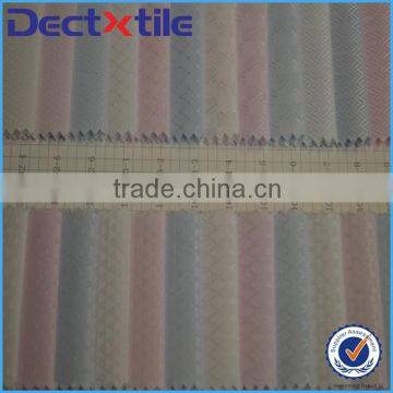 solid dyed single color TC jacquard shirt fabric and textile for shirts