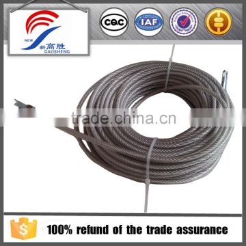 plastic coated steel wire rope nylon coated wire rope steel wire rope manufacturer